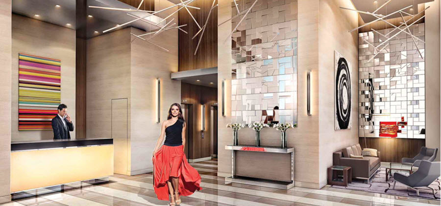 Nine at Mary Brickell Village Lobby